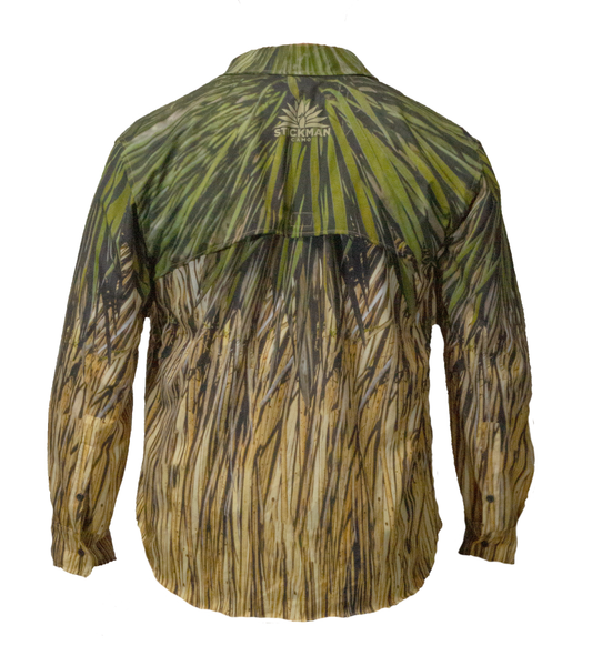 Stickman Camo - Long Sleeve Button Down Vented Shirt - Stickman Camo Stickman Camo - Long Sleeve Button Down Vented Shirt Vented Shirt 69.00 Stickman Camo 