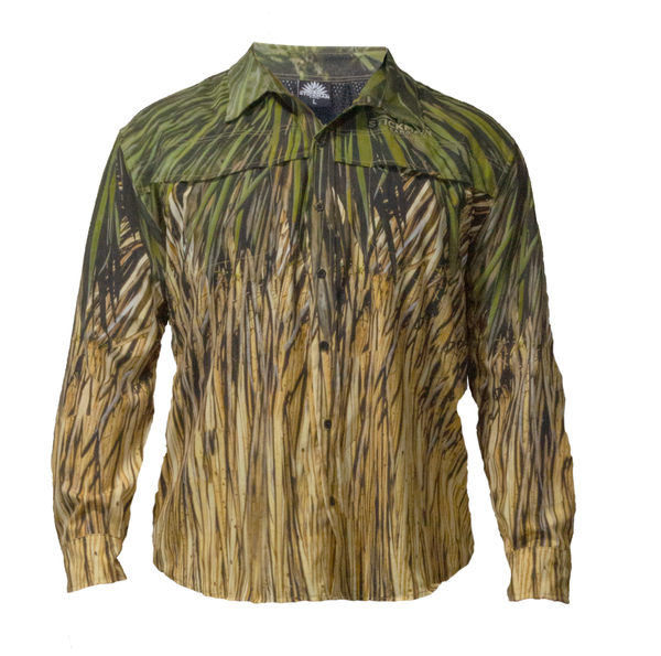 Stickman Camo - Long Sleeve Button Down Vented Shirt - Stickman Camo Stickman Camo - Long Sleeve Button Down Vented Shirt Vented Shirt 69.00 Stickman Camo XXXLargeSoto