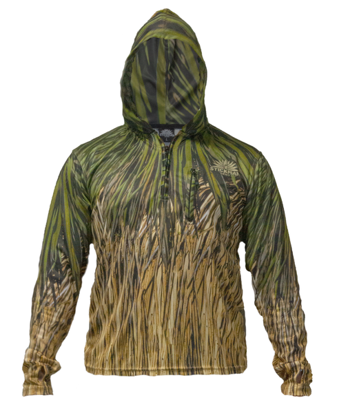 Stickman Camo - 1/4 Zip Lightweight Hoodie - Stickman Camo Stickman Camo - 1/4 Zip Lightweight Hoodie Hooded Shirt 50.00 Stickman Camo XXXLarge